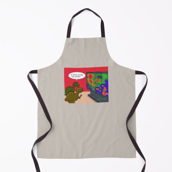 Item preview, Funny Dinosaur Cartoon About Climate Change Denial designed and sold by VicesAndVerses.
