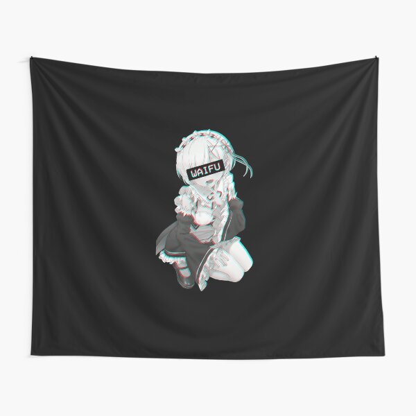 Waifu Wallpaper Tapestries for Sale