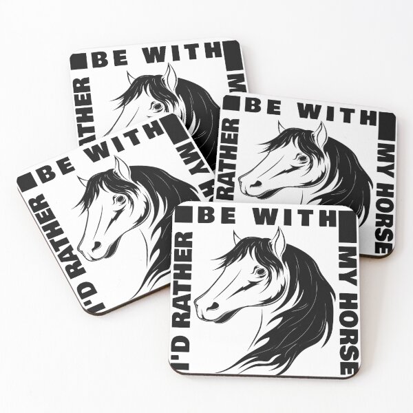 Item preview, I'd Rather Be With My Horse designed and sold by Laidart.