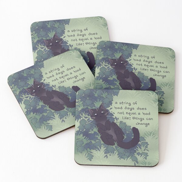 Item preview, "Things Can Change" Black Cat and Ivy designed and sold by thelatestkate.
