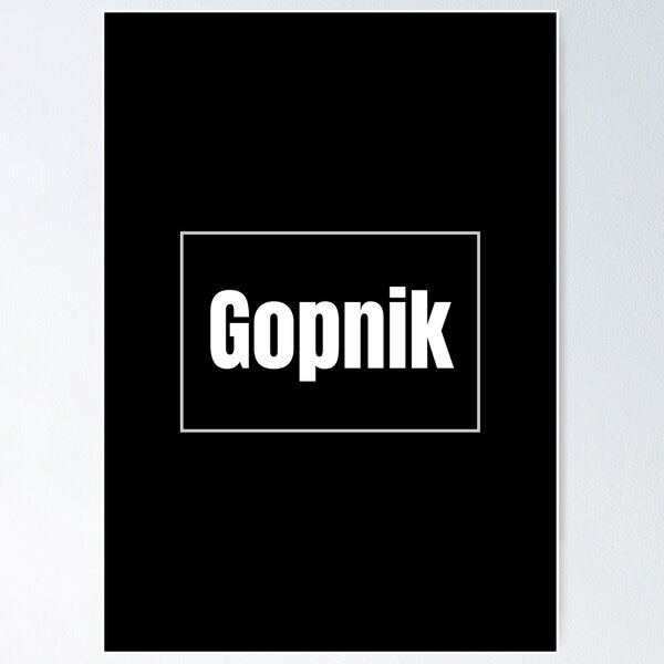 Item preview, гoпник (Gopnik) Squatting Slav designed and sold by Blyatlinda.