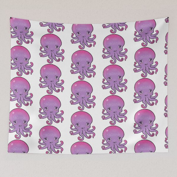 Item preview, Too Cute Purple Octopus designed and sold by TooCuteStudio.