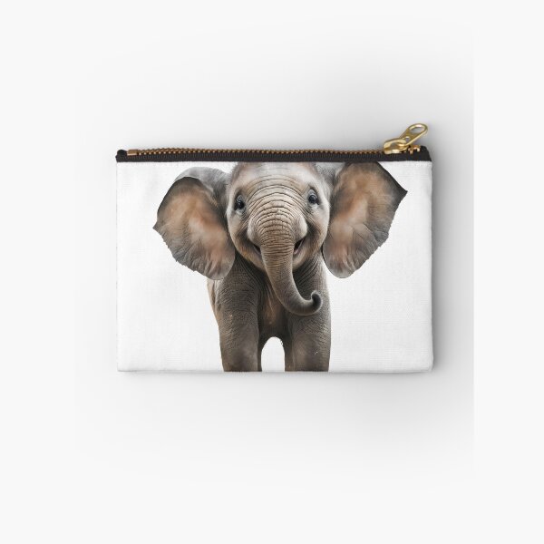 Item preview, Happy Smiling Baby Elephant designed and sold by ColorFlowArt.