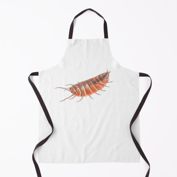 Item preview, Porcellionides pruinosus "Orange" Isopod designed and sold by paintedpansy.