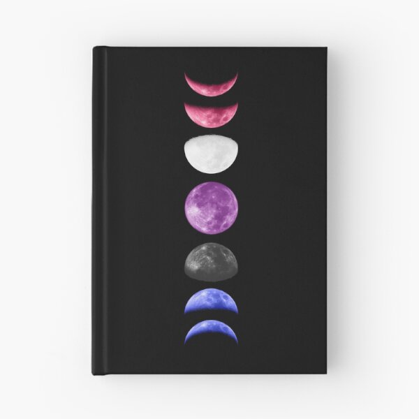 Item preview, Genderfluid Moon Phase designed and sold by Pridish.