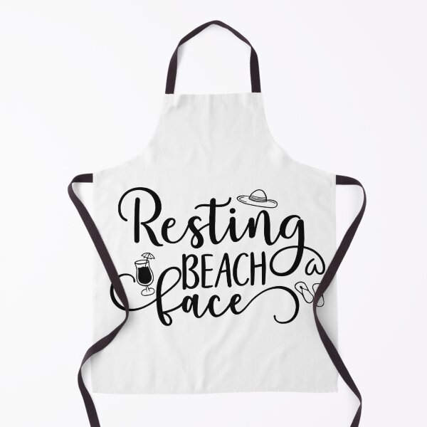 Item preview, Resting Beach Face I Beach Summer Gifts designed and sold by younghopes.