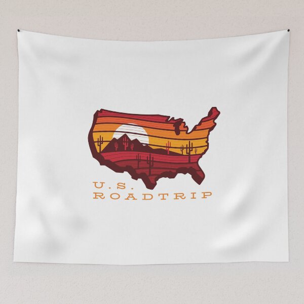 Item preview, US Roadtrip designed and sold by whyitsme.