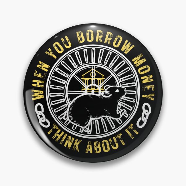 Item preview, The Rat Race "Bank Debt" designed and sold by KMRmerchDesigns.
