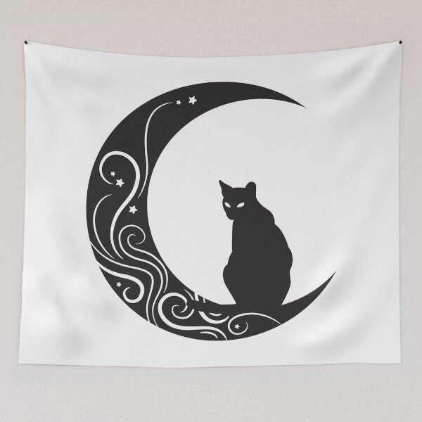 Item preview, Crescent Kitty designed and sold by lynball.