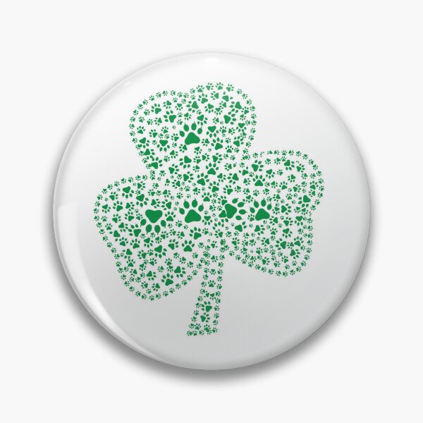Item preview, St Patrick's Day Cat Paw Shamrock designed and sold by 19xxSTORE.