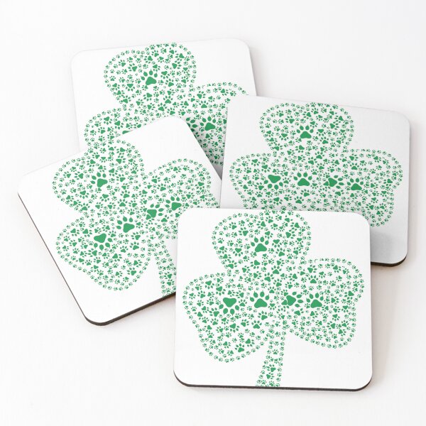 Item preview, St Patrick's Day Cat Paw Shamrock designed and sold by 19xxSTORE.