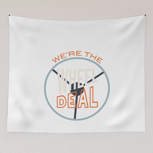 Item preview, Roadtrip Pun We're the Wheel Deal designed and sold by whyitsme.