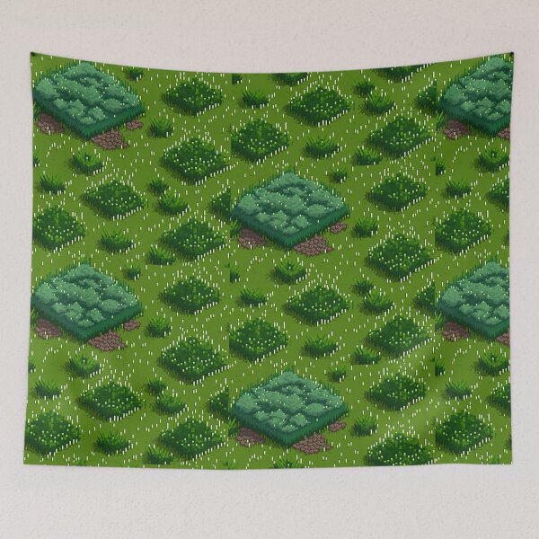 Item preview, Pixel Art Grass Ground Texture - Seamless Background for Games and Designs designed and sold by kfir marco.