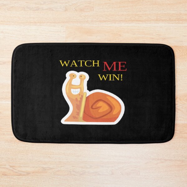 Item preview, Cute Funny Snail Smiling Quote designed and sold by surprise-to-me.
