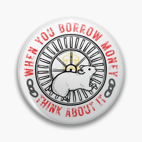 Item preview, The Rat Race "Bank Debt" designed and sold by KMRmerchDesigns.