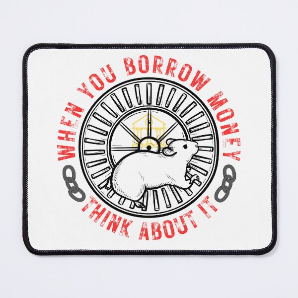 Item preview, The Rat Race "Bank Debt" designed and sold by KMRmerchDesigns.