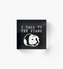 Black Mirror - Guinea Pig (Crocodile Season 4) Witness Acrylic Block