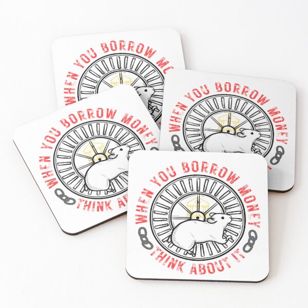 Item preview, The Rat Race "Bank Debt" designed and sold by KMRmerchDesigns.