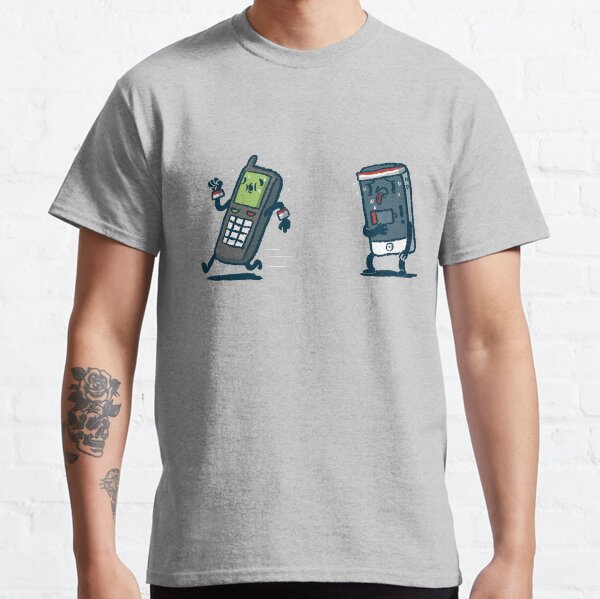 Running Out of Battery Classic T-Shirt