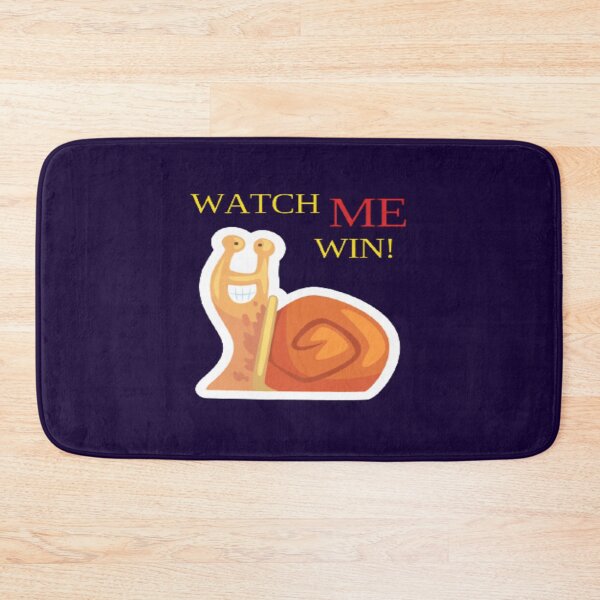 Item preview, Cute Funny Snail Smiling Quote designed and sold by surprise-to-me.