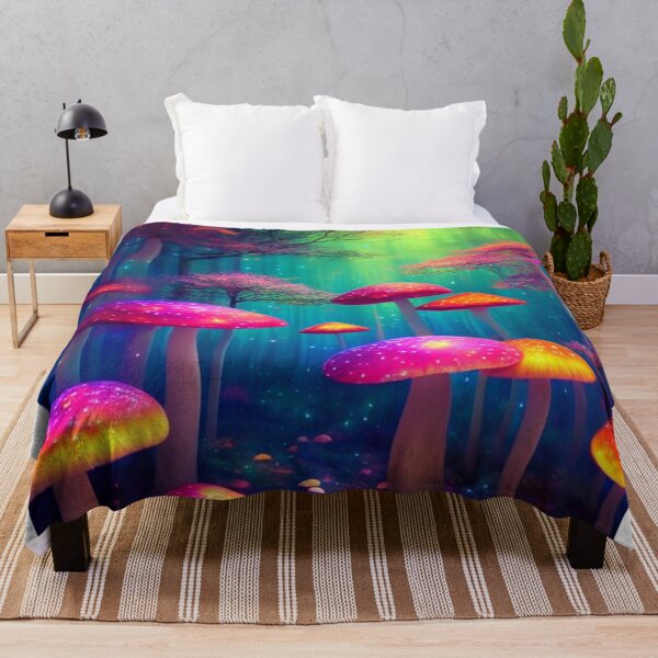 Artikelvorschau, Psychedelic Mushroom Forest #21 Teil der Psychedelic Mushroom Forest Kollektion entworfen und verkauft von Psychedelic Psychos.