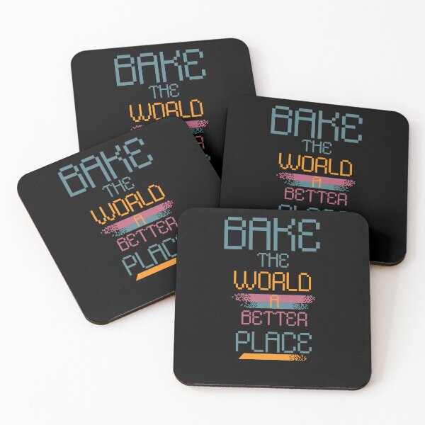 Item preview,  Bake the world a better place designed and sold by Drzamag.