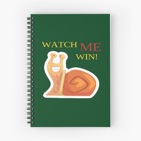 Item preview, Cute Funny Snail Smiling Quote designed and sold by surprise-to-me.