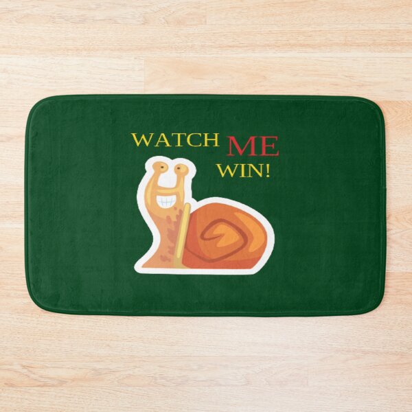 Item preview, Cute Funny Snail Smiling Quote designed and sold by surprise-to-me.
