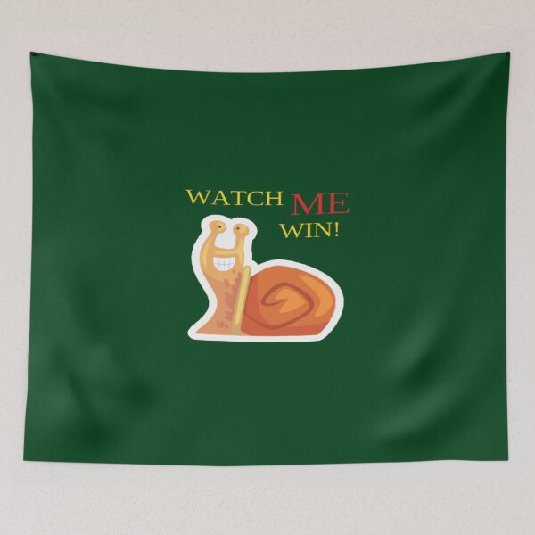 Item preview, Cute Funny Snail Smiling Quote designed and sold by surprise-to-me.
