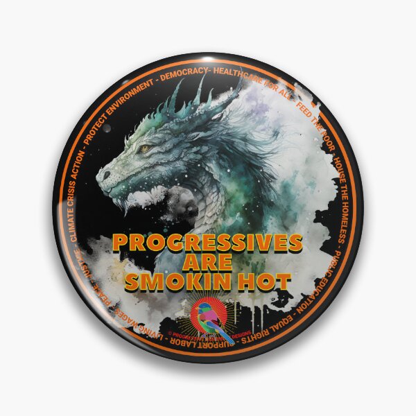 Item preview, PMD00618 Progressive Movement Designs Dragon shows you are still feeling the Bern and support progressive policy goals for progressive Democrats and Independents and Bernie Sanders supporters designed and sold by ProgressiveLeft.