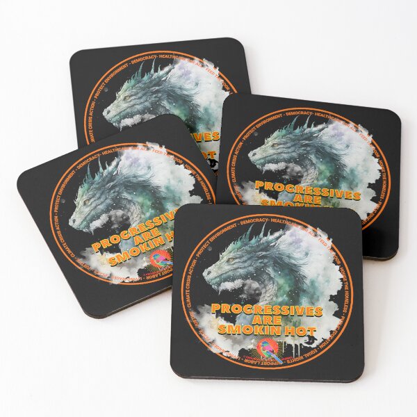 Item preview, PMD00618 Progressive Movement Designs Dragon shows you are still feeling the Bern and support progressive policy goals for progressive Democrats and Independents and Bernie Sanders supporters designed and sold by ProgressiveLeft.
