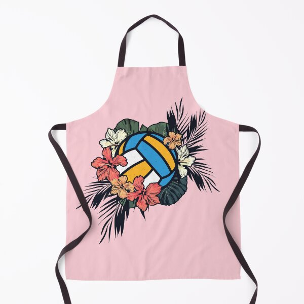 Item preview, Beach Volleyball Tropical Hibiscus Flower Cute Girl Power  designed and sold by SilentEcho.