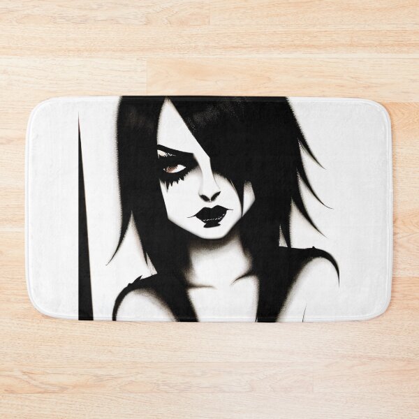 Item preview, Goth Anime Girl designed and sold by RaveToTheGrave.