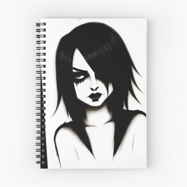 Item preview, Goth Anime Girl designed and sold by RaveToTheGrave.