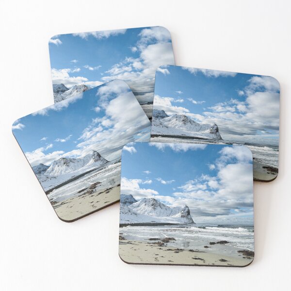 Item preview, Snow on the Beach: Winter Norway designed and sold by gracehzhuang.