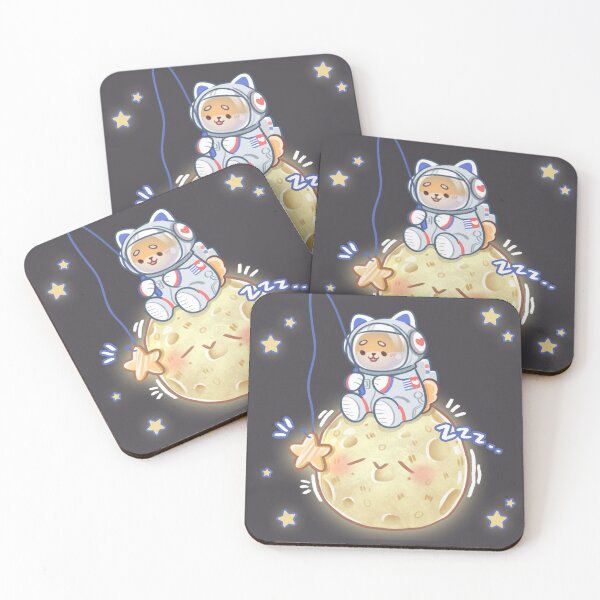 Item preview, astronaut shiba inu designed and sold by Kukookat.
