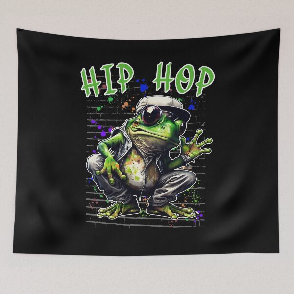 Item preview, Hip Hop Frog designed and sold by weirdrelatives.