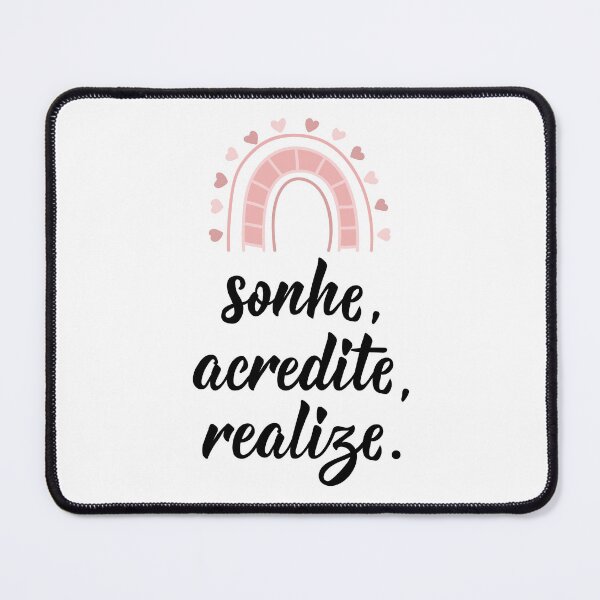 Item preview, Sonhe, acredite, realize. Lettering. Translation from Portuguese - Dream believe achieve.  designed and sold by pidzam4e.