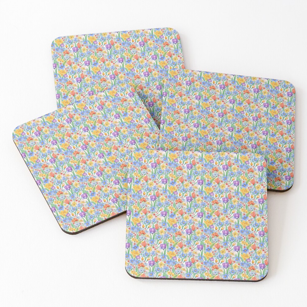Item preview, Coasters (Set of 4) designed and sold by HomeofPatterns.