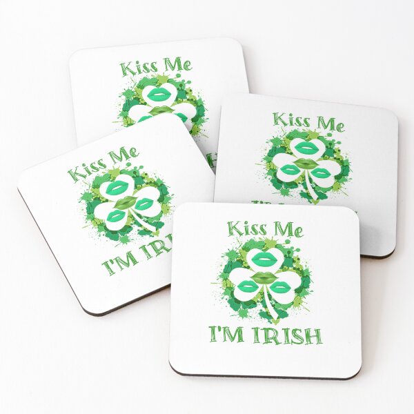 Item preview, Kiss Me I'm Irish designed and sold by Delnet ⭐⭐⭐⭐⭐.