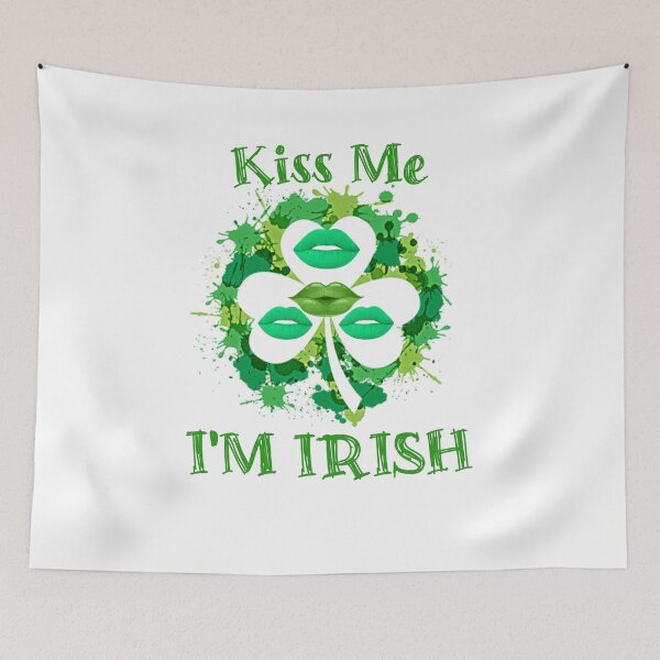 Item preview, Kiss Me I'm Irish designed and sold by Delnet ⭐⭐⭐⭐⭐.