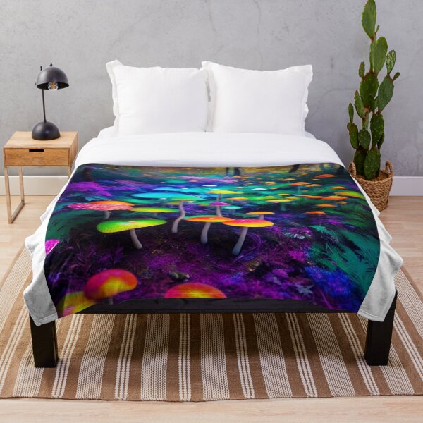 Item preview, Psychedelic Mushroom Forest #24 Part of the Psychedelic Mushroom Forest Collection designed and sold by Psychedelic Psychos.