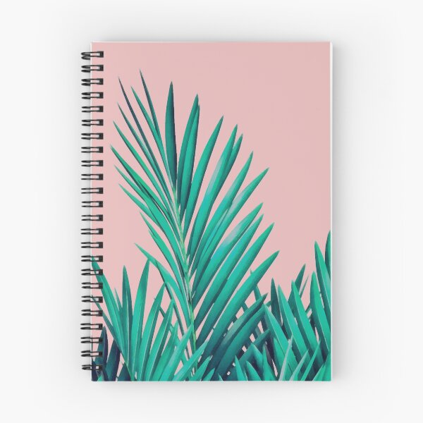 Item preview, Tropical Palm Leaves on Pink Background designed and sold by banginT.