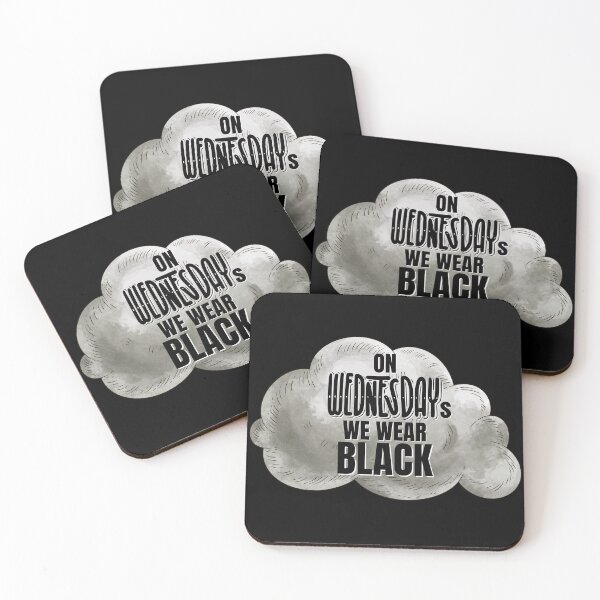Item preview, On Wednesdays We Wear Black Rain Cloud designed and sold by KatsCanvas.