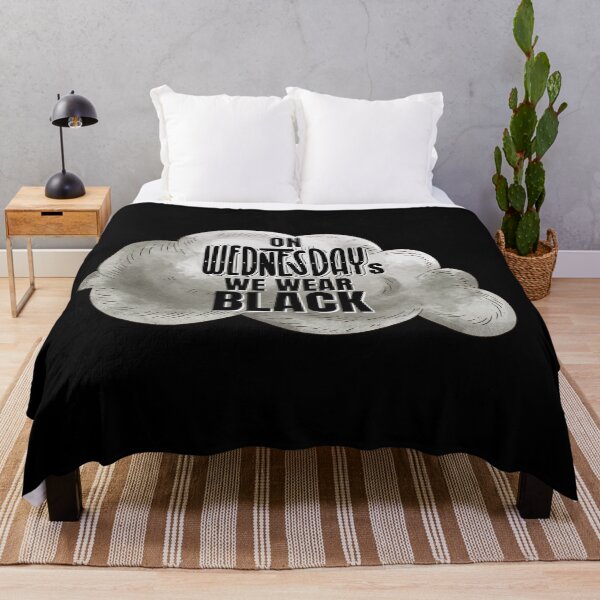 Item preview, On Wednesdays We Wear Black Rain Cloud designed and sold by KatsCanvas.