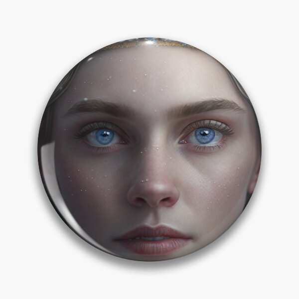 Item preview, Beautiful blue eyed Ice Princess designed and sold by Junkie Ai.