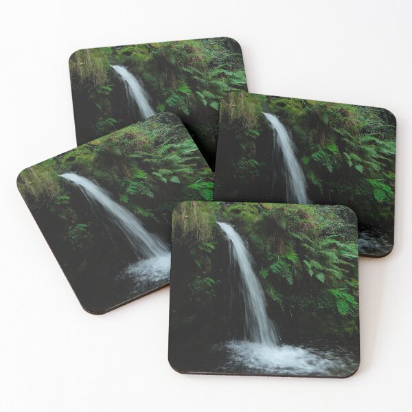 Item preview, Waterfall in the middle of Carvalhais forest designed and sold by AngeloDeVal.