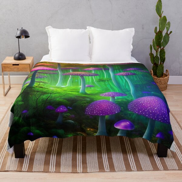 Artikelvorschau, Psychedelic Mushroom Forest #26 Part of the Psychedelic Mushroom Forest Collection entworfen und verkauft von Psychedelic Psychos.