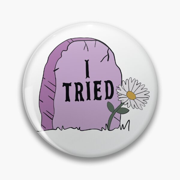Item preview, I tried pin  | Taylor  The Eras Tour | Home Decor Merch Fandom Small Support | HECKINFAROUT  designed and sold by Two Otters Co.