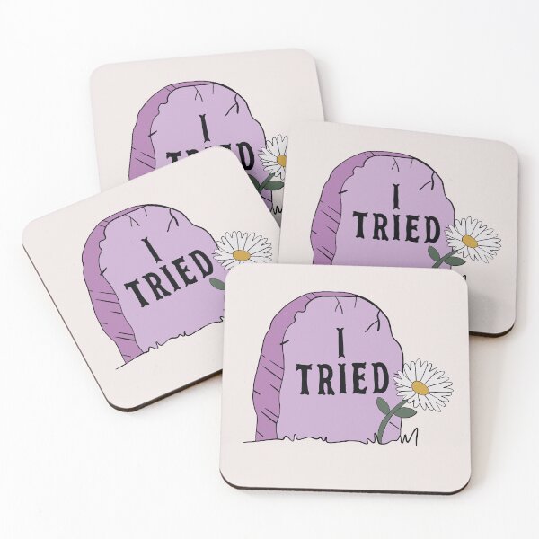 Item preview, I tried pin  | Taylor  The Eras Tour | Home Decor Merch Fandom Small Support | HECKINFAROUT  designed and sold by Two Otters Co.